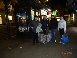 Fin de maraude:Boulevard Haussmann