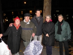 Fin de maraude:Boulevard Haussmann