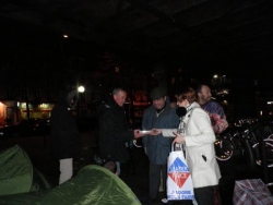 Distribution de cadeaux