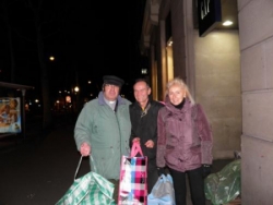 Fin de maraude:Boulevard Haussmann