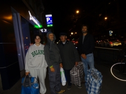 Fin de maraude:Boulevard Haussmann