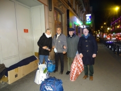 Fin de maraude:Boulevard Haussmann