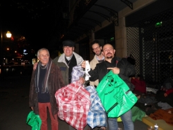 Fin de maraude:Boulevard Haussmann
