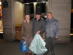 Fin de maraude:Boulevard Haussmann