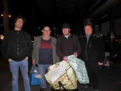 Fin de maraude:Boulevard Haussmann