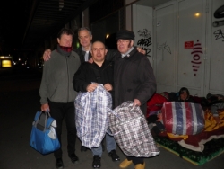 Fin de maraude:Boulevard Haussmann