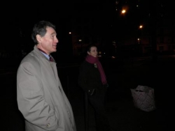 Christian en pleine conversation