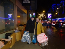 Fin de maraude:Boulevard Haussmann