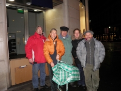 Fin de maraude:Boulevard Haussmann