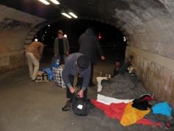 Sous le métro aérien