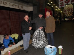 Fin de maraude: Boulevard Haussmann
