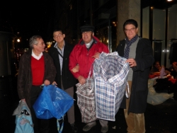 Fin de maraude:Boulevard Haussmann