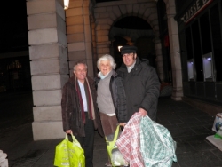 Fin de maraude:Boulevard Haussmann