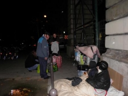 Sous le métro aérien