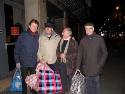 Fin de maraude:Boulevard Haussmann