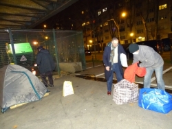 Sous le métro aérien