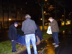 Sous le métro aérien