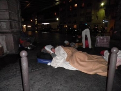 Dormir sous la pluie