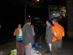Sous le métro aérien