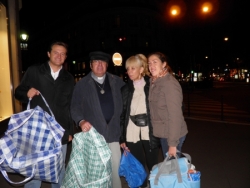 Fin de maraude:Boulevard Haussmann