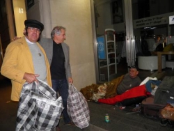 Fin de maraude : Boulevard Haussmann