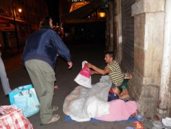 Des enfants dans la rue