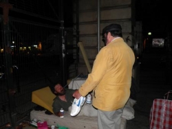 Des chaussures pour Francis