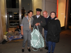 Fin de maraude: Boulevard Haussmann