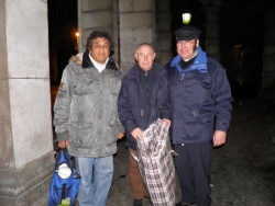 Fin de maraude:Boulevard Haussmann