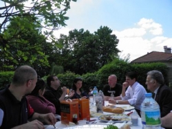 Détente sous le figuier