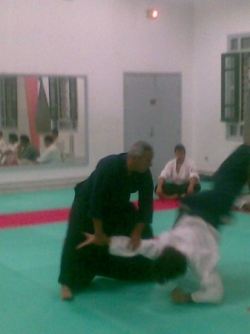cours aikido avec mr ezzedine toumi