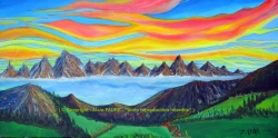 LE CREPUSCULE DES DOLOMITES