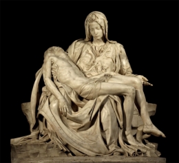 Pieta, le Poiré sur Vie, Michel-Ange