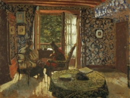edouard vuillard, intérieur