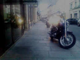 Carvos Loup, peur, moto