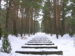 treblinka, les rails.JPG
