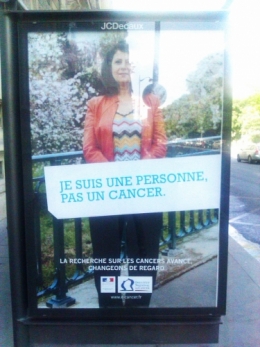 publicité, cancer