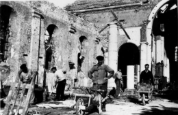 Portel, ruines, bombardement, Nord