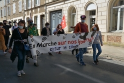 Manif climat du 28 mars 2021 à Poitiers