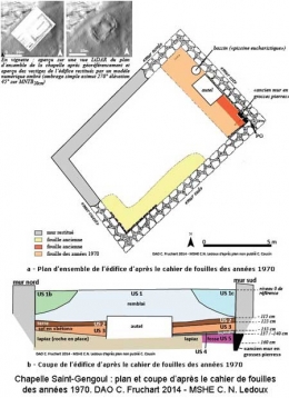 chapelle saint-gengoul,forêt de chailluz,catherine fruchart