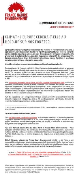 france nature environnement,écologie,forêts,protection de la nature