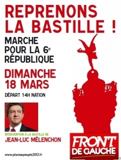 18 mars 2012, Front de Gauche