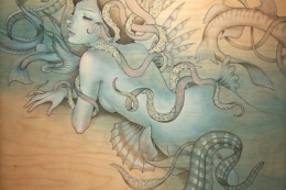 kawasaki,manga,dessins sur bois