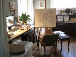 kawasaki,manga,dessins sur bois