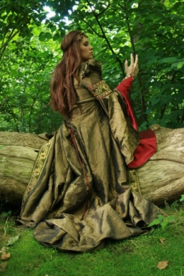 forêt, elfeique,princesse,robe