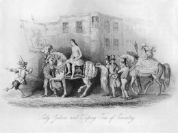 godiva,lady godiva,cheval,nue,coventry