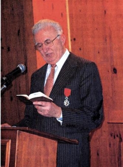 Discours 12.11.2001 (Légion d'Honneur)