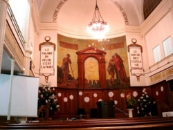 Vue de la salle de culte
