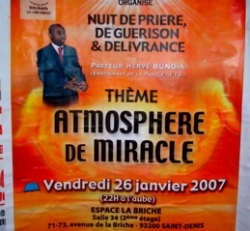 Eglises africaines à Chateau Rouge (FEVRIER 2007)