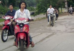 Hanoï ville des motos